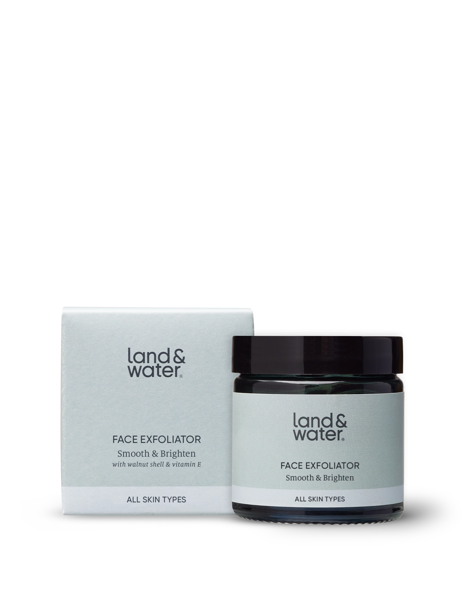 Face Exfoliator | Smooth & Brighten packaging