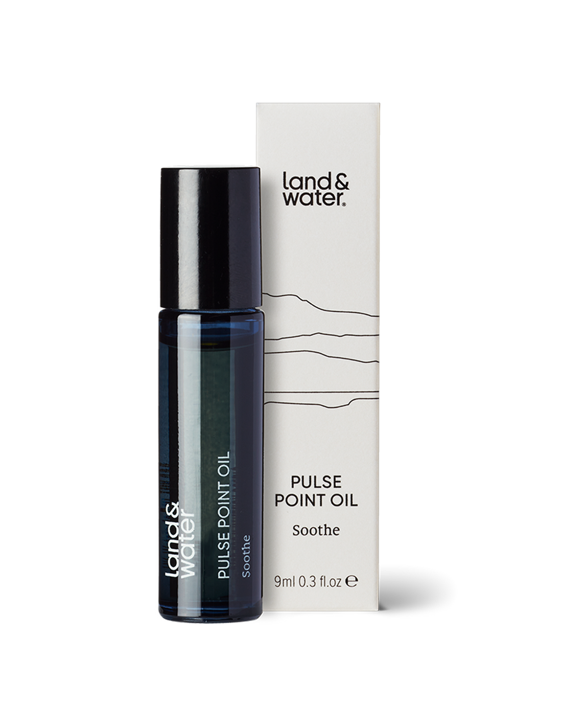 A pulse point oil | soothe and box.
